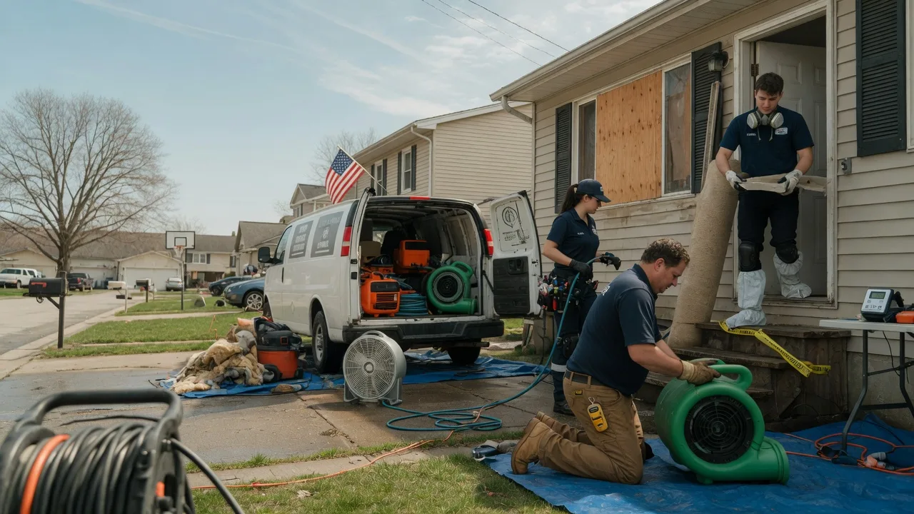 Water Damage Restoration in Beallsville, OH near me